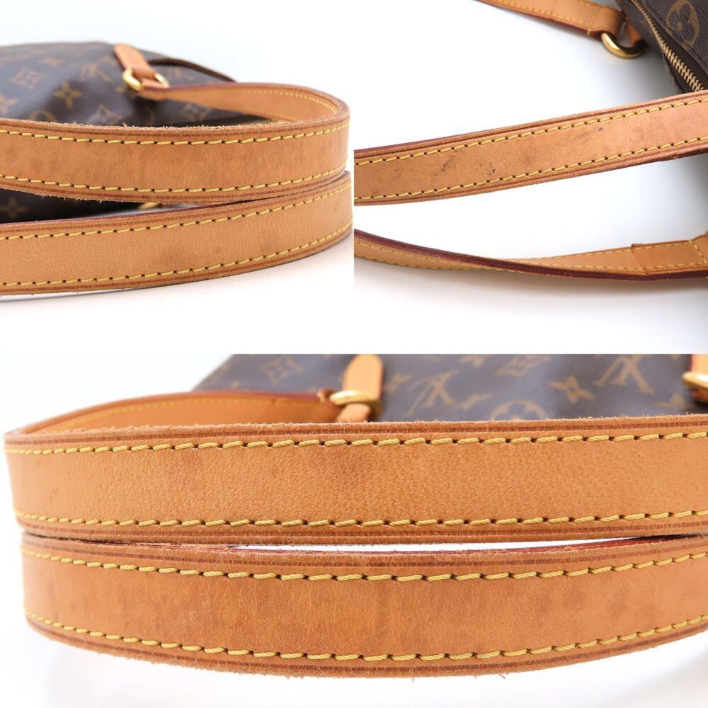 LOUIS VUITTON Authentic Brown Monogram Tote Bag - Picture 5 of 9